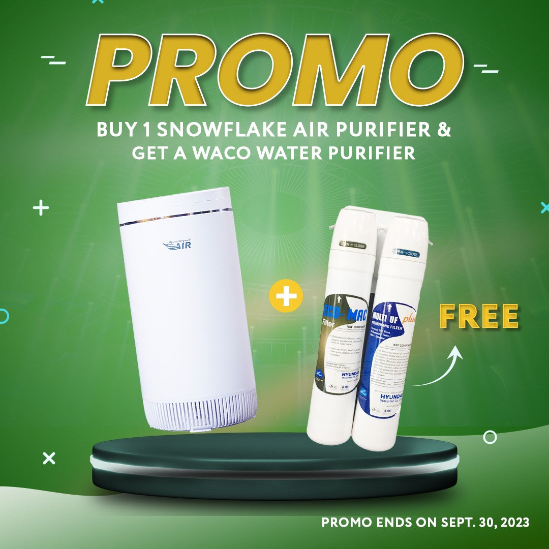 Buy 1 Snowflake Air Purifier and Get a Waco Water Purifier