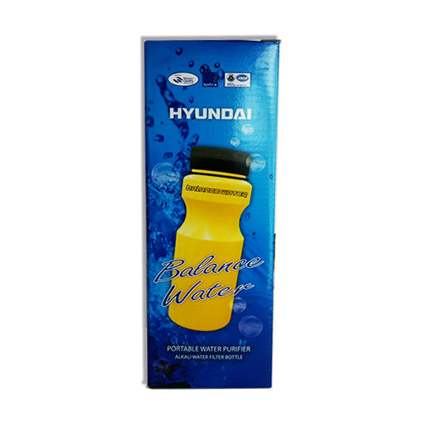 HYUNDAI Alkali Water Filter Bottle (Portable Water Purifier)