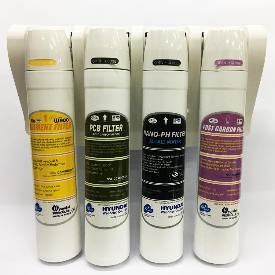Drinking Water Purifier via Filters (Under the Sink HQ7-4F NANO Alkaline)