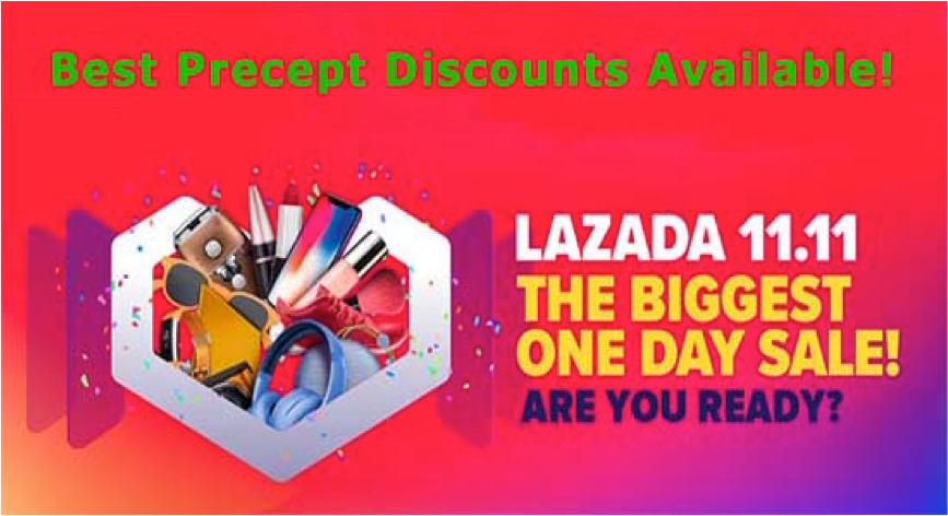 Precept Joins Lazada 11.11 Biggest Sale