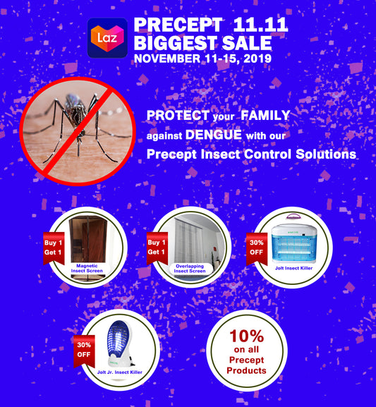 Precept Best Deals on Lazada 11.11 Sale 2019