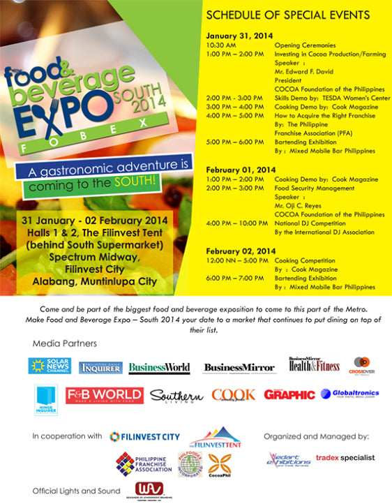 Precept Hygiene will be at Food and Beverage Expo-SOUTH!
