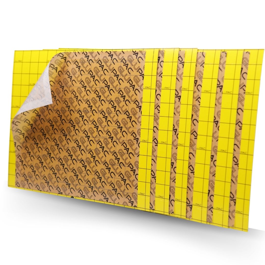Universal Small Glue Board - Yellow Pack (6's)