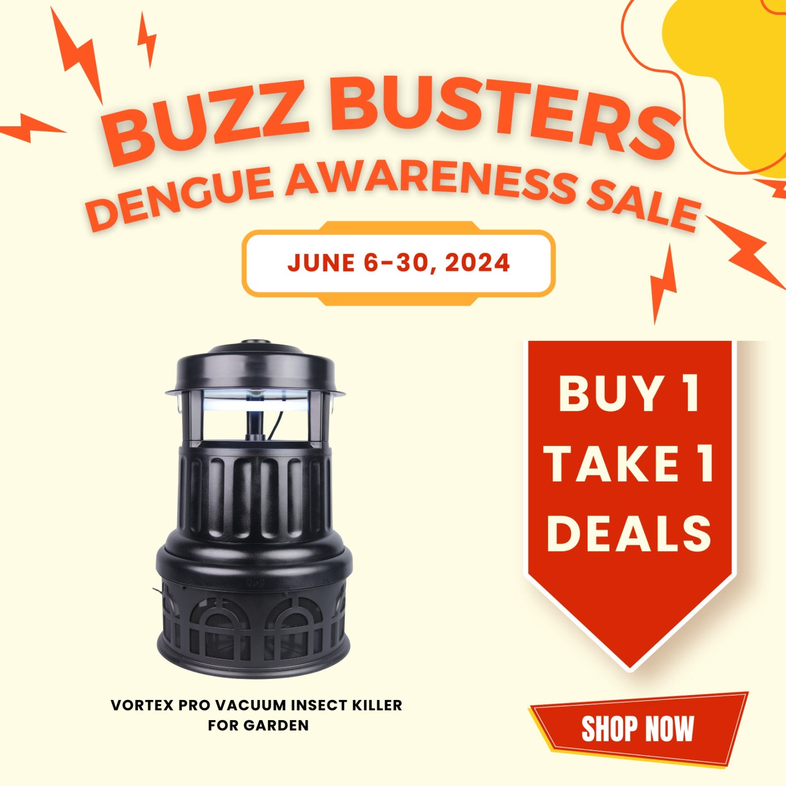 BUY 1 TAKE 1 Vortex Pro Vacuum Insect Killer for Garden – Precept ...